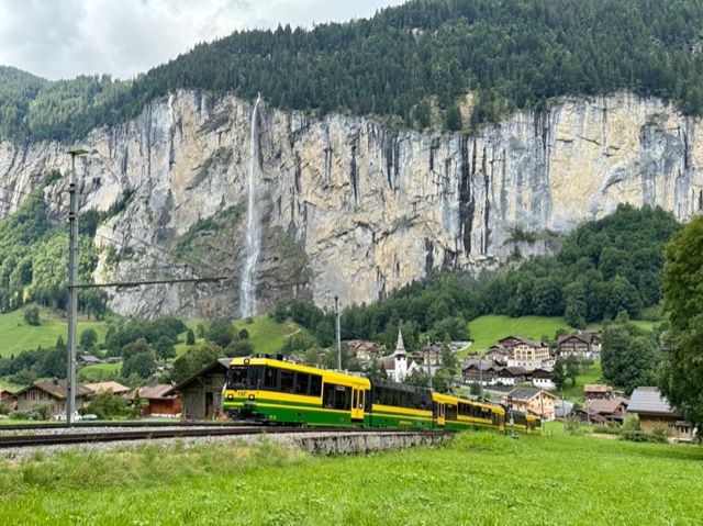 Wengernalpbahn near Lauterbrunnen